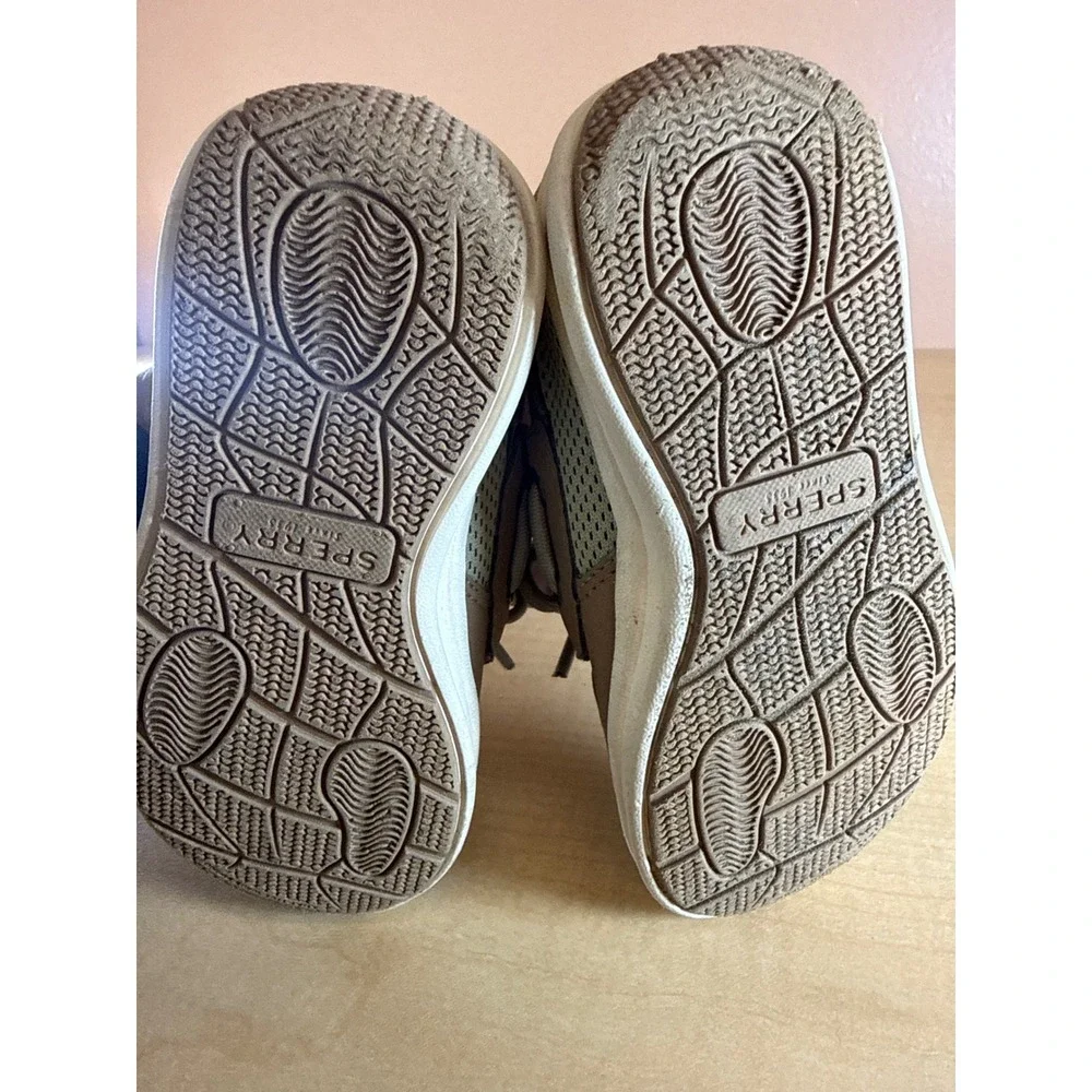 Sperry Top-Sider Toddler Boat Shoes Tan Brown STL267448 Size 7M